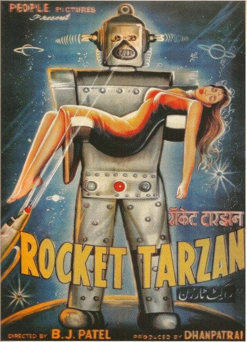 Rocket Tarzan 1963 official movie poster