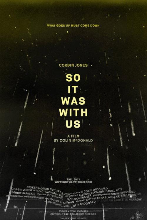 So It Was With Us 2012 official movie poster