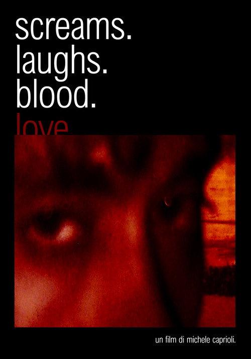 screams. laughs. blood. love. 2024 official movie poster