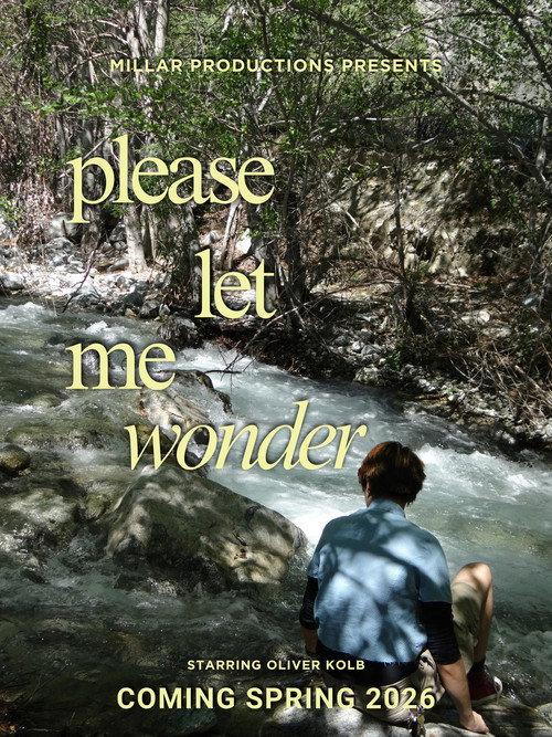 Please Let Me Wonder 2026 official movie poster