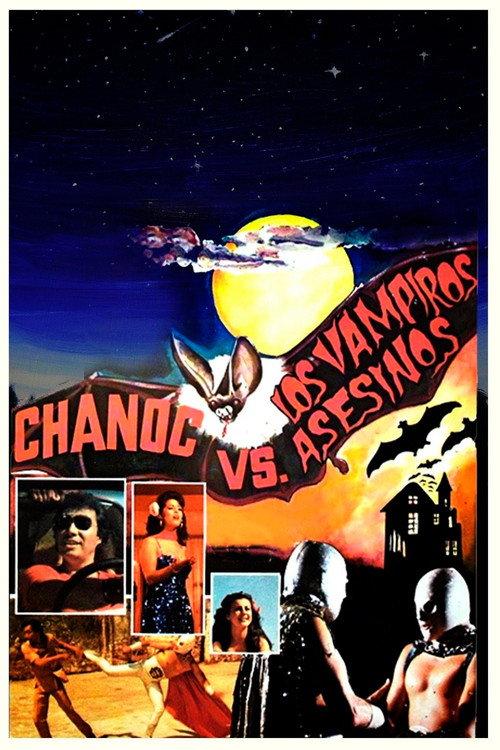 Chanoc and the Son of Santo vs. The Killer Vampires 1983 official movie poster