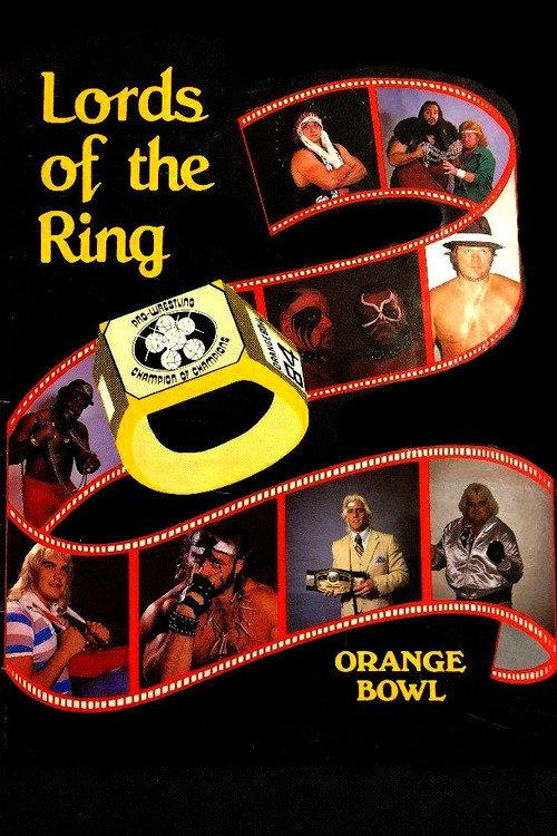 NWA Lords of The Ring 1984 official movie poster