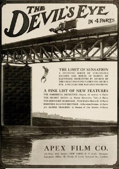 The Devil's Eye 1914 official movie poster