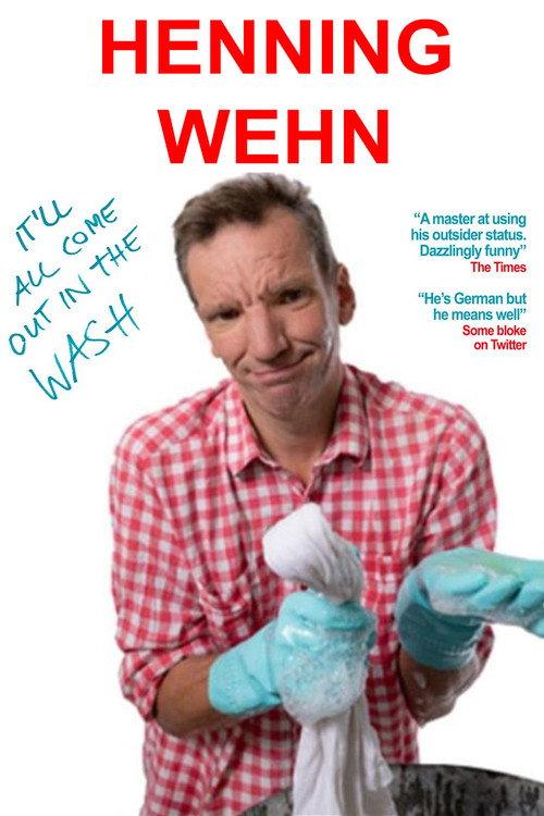 Henning Wehn: It'll All Come Out in the Wash 2023 official movie poster