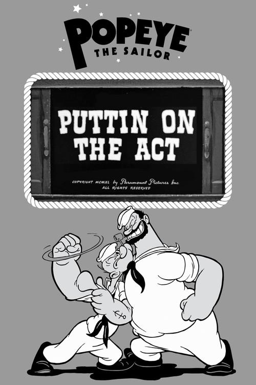 Puttin on the Act 1940 official movie poster