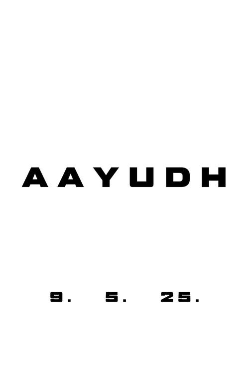 Aayudh 2025 official movie poster