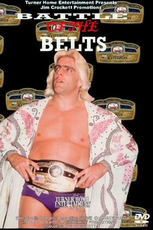 NWA Battle of the Belts 1985 official movie poster