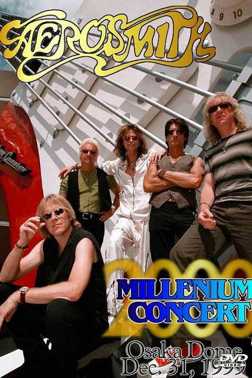 Aerosmith - Millennium Concert in Osaka 1999 official movie poster