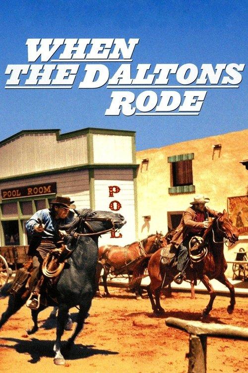 When the Daltons Rode 1940 official movie poster