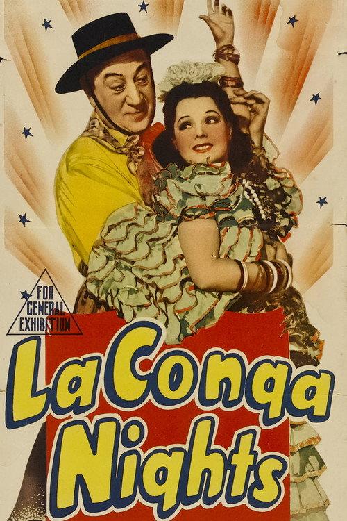 La Conga Nights 1940 official movie poster
