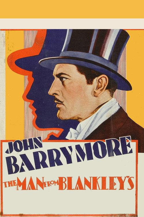 The Man from Blankley's 1930 official movie poster