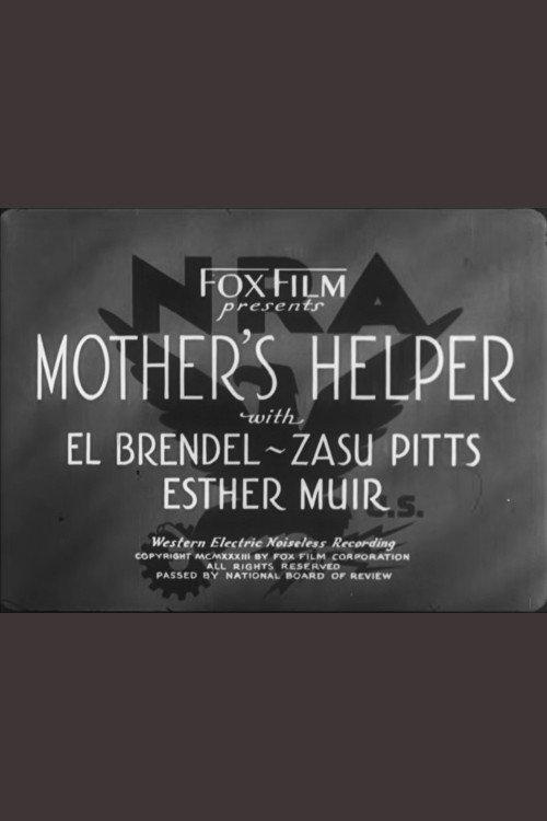 Mother's Helper 1933 official movie poster