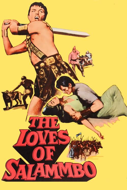 The Loves of Salammbo 1960 official movie poster