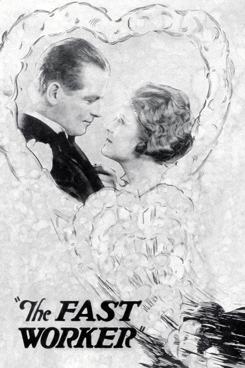 The Fast Worker 1924 official movie poster