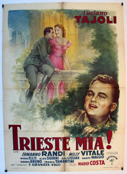 Trieste mia! 1951 official movie poster