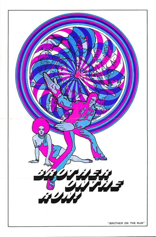 Brother on the Run 1973 official movie poster