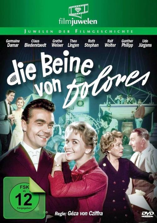 Die Beine von Dolores 1957 official movie poster