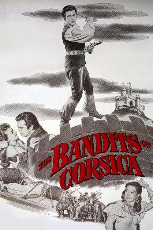 The Bandits of Corsica 1953 official movie poster