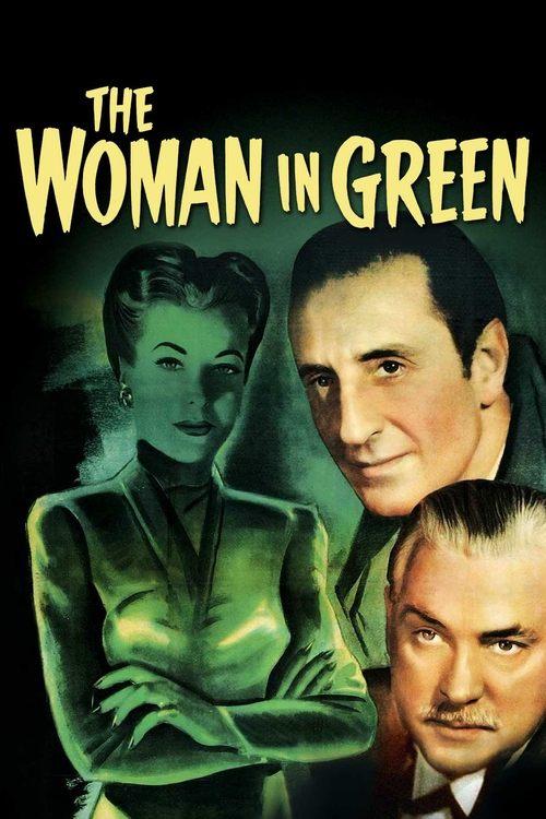 The Woman in Green 1945 official movie poster