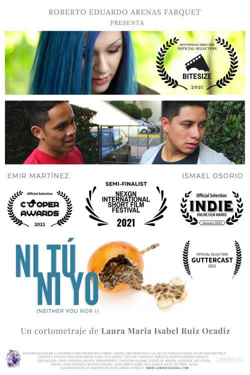 Neither you nor I 2021 official movie poster