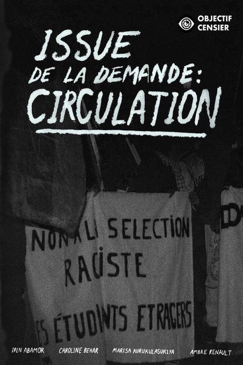 Issue de la demande : Circulation 2026 official movie poster