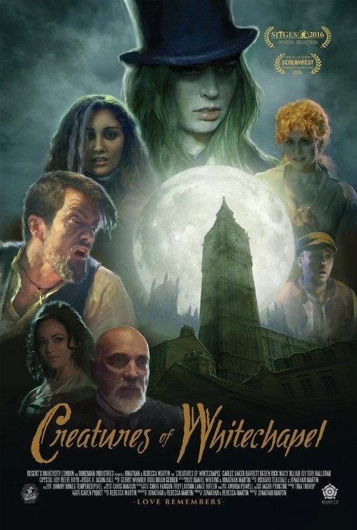 Creatures of Whitechapel 2016 official movie poster