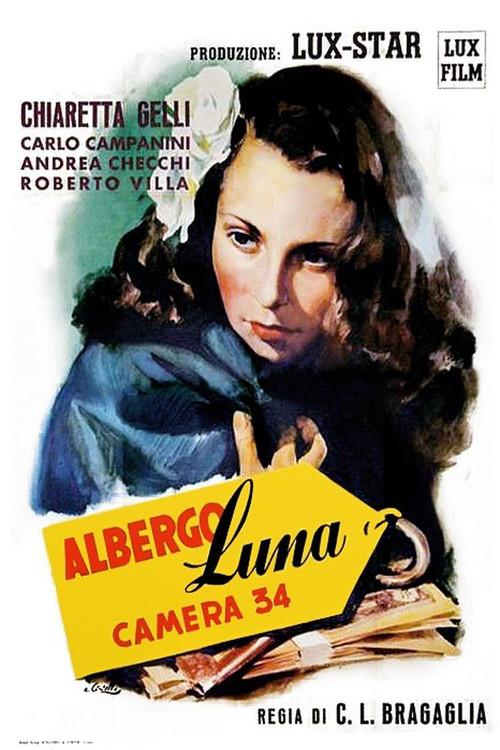 Albergo Luna, camera 34 1946 official movie poster