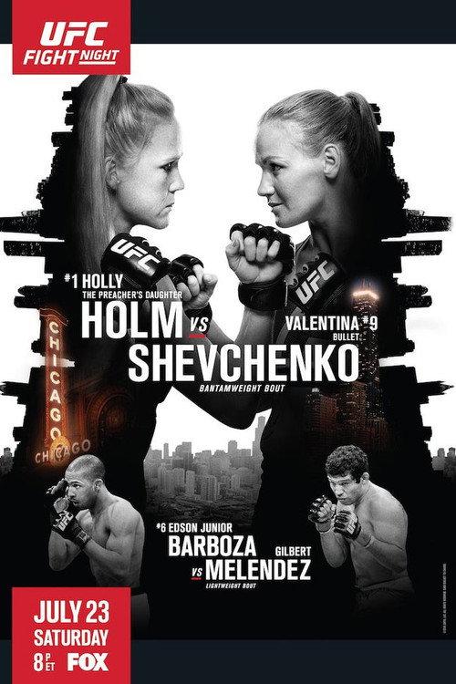 UFC on Fox 20: Holm vs. Shevchenko 2016 official movie poster
