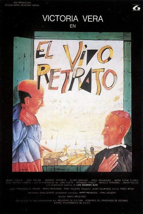 El vivo retrato 1986 official movie poster