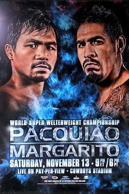 Manny Pacquiao vs. Antonio Margarito 2010 official movie poster