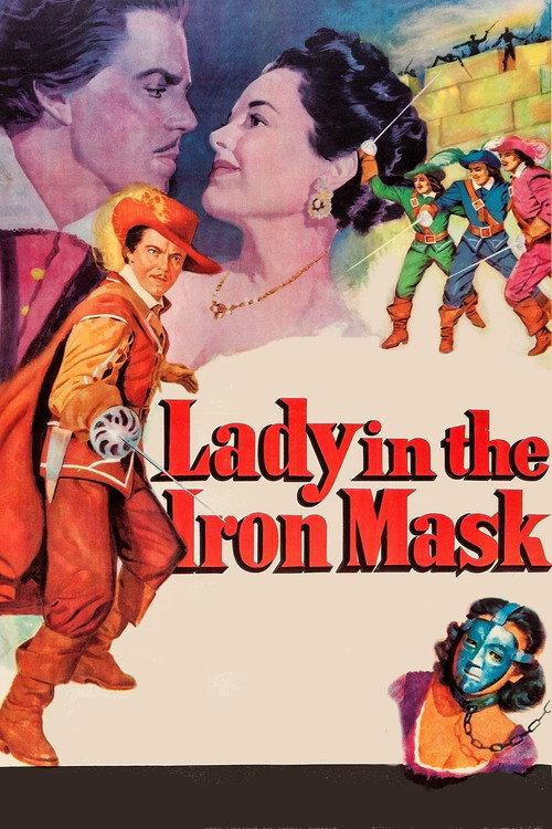 Lady in the Iron Mask 1952 official movie poster