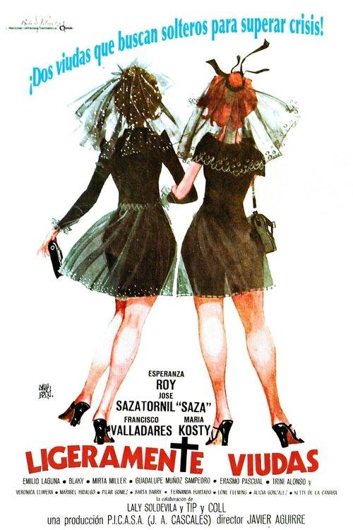 Ligeramente viudas 1975 official movie poster