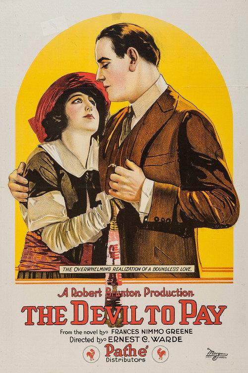 The Devil to Pay 1920 official movie poster