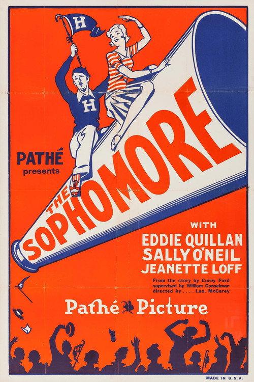 The Sophomore 1929 official movie poster