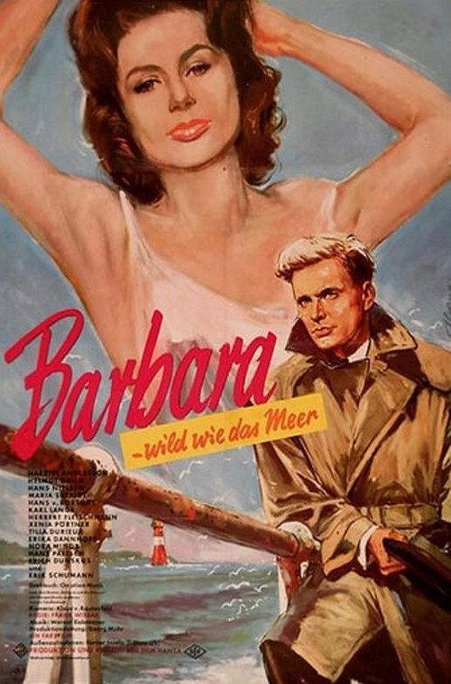 Barbara - Wild wie das Meer 1961 official movie poster