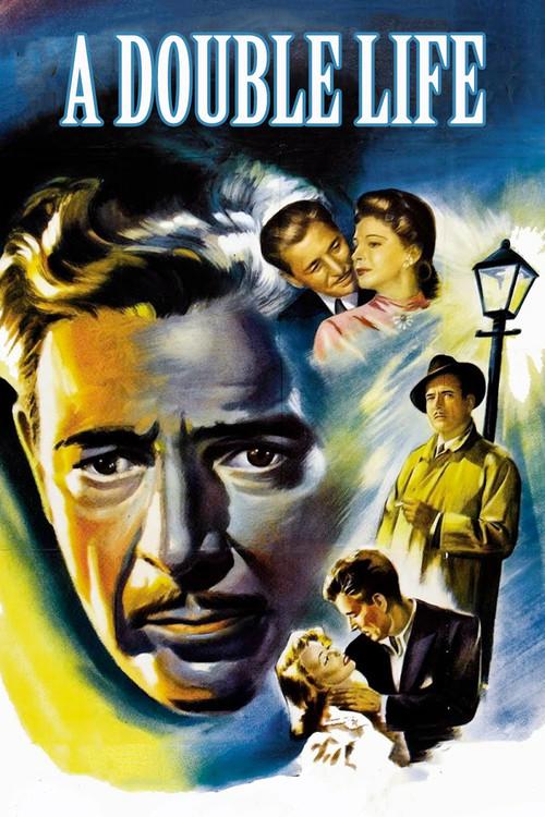 A Double Life 1947 official movie poster