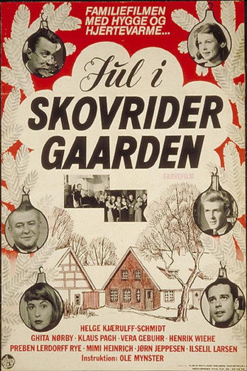 Jul i Skovridergaarden 1957 official movie poster