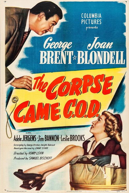 The Corpse Came C.O.D. 1947 official movie poster