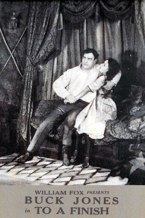 To a Finish 1921 official movie poster