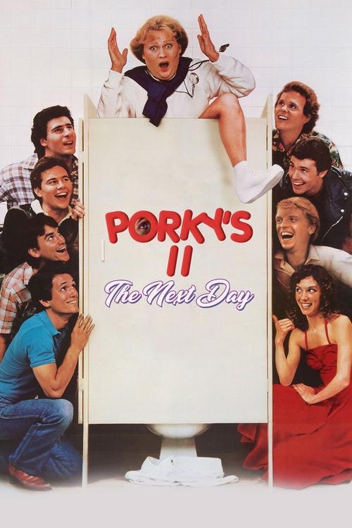 Porky's II: The Next Day 1983 official movie poster