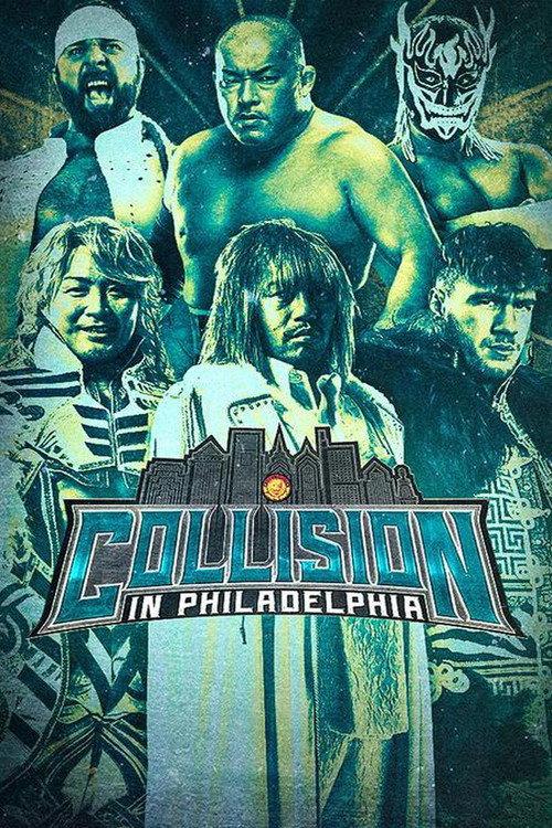 NJPW Collision in Philadelphia 2023 official movie poster