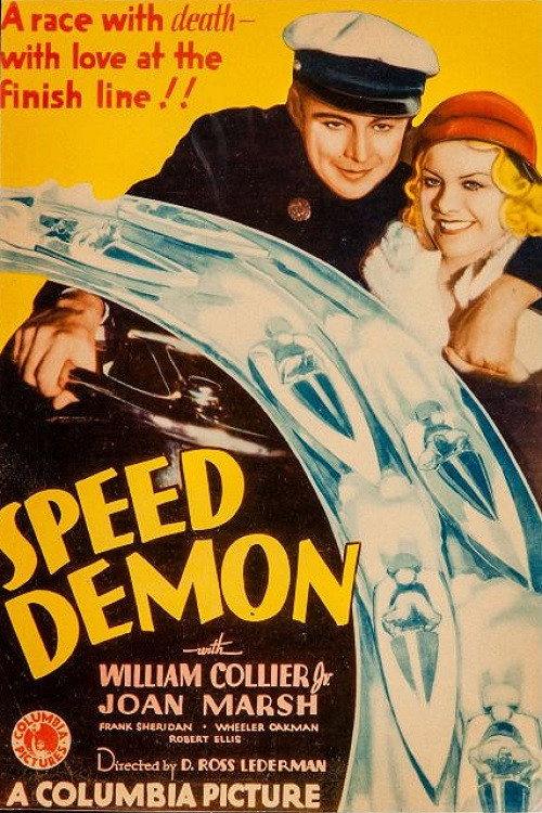 Speed Demon 1932 official movie poster
