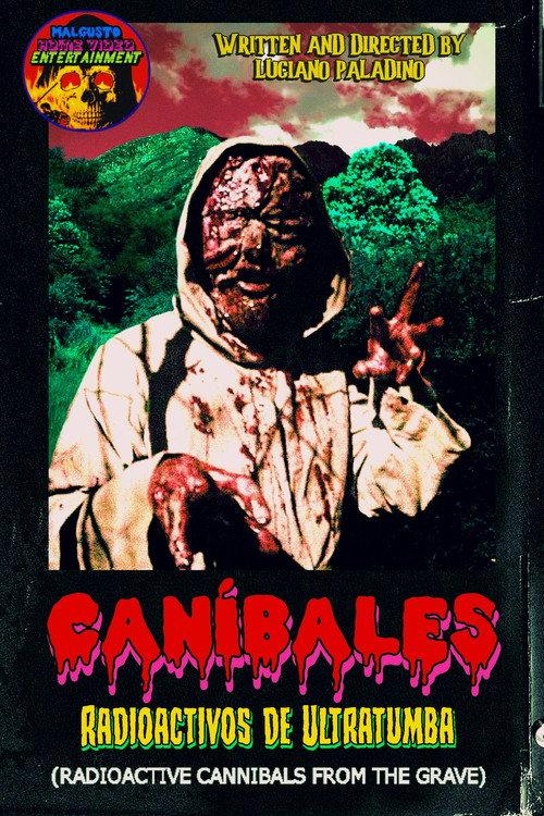 Radioactive Cannibals from the Grave 2024 official movie poster
