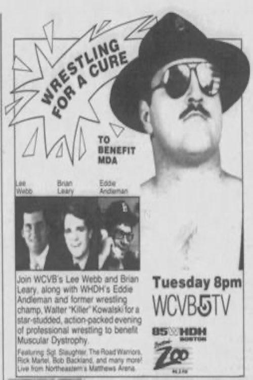 AWA Wrestling For a Cure 1985 official movie poster