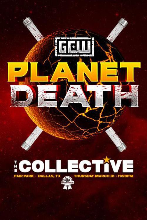 GCW Planet Death 2022 official movie poster