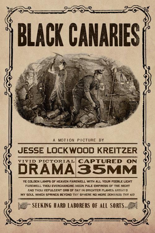 Black Canaries 2016 official movie poster