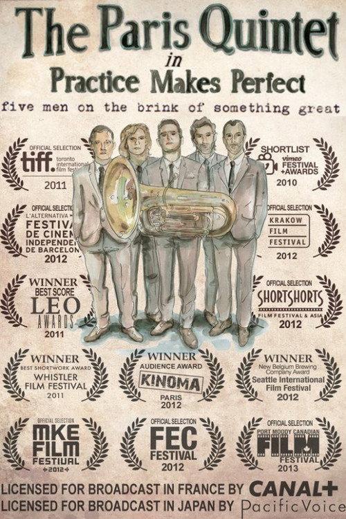 The Paris Quintet 2011 official movie poster