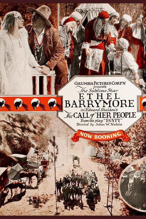 The Call of Her People 1917 official movie poster
