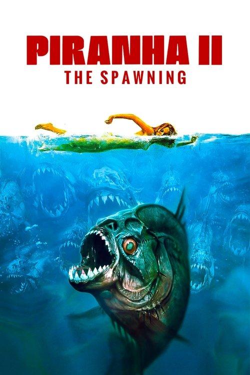 Piranha II: The Spawning 1982 official movie poster