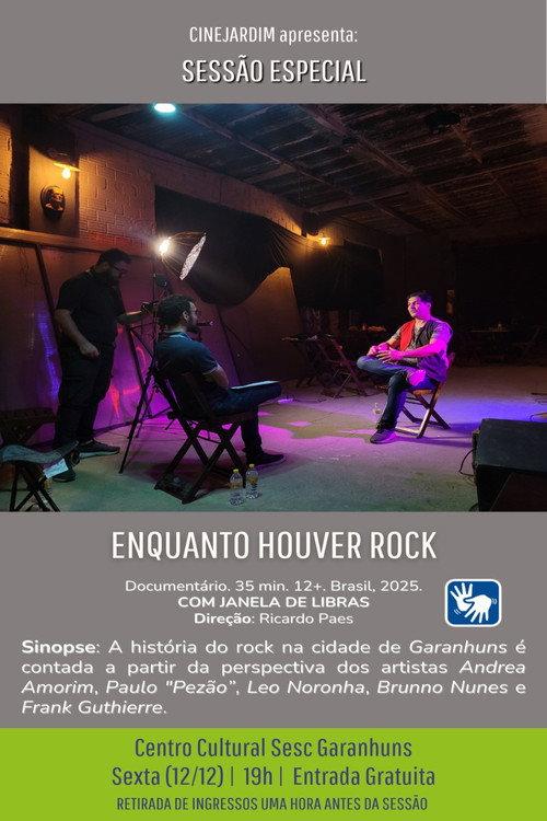 Garanhuns: enquanto houver rock 2025 official movie poster